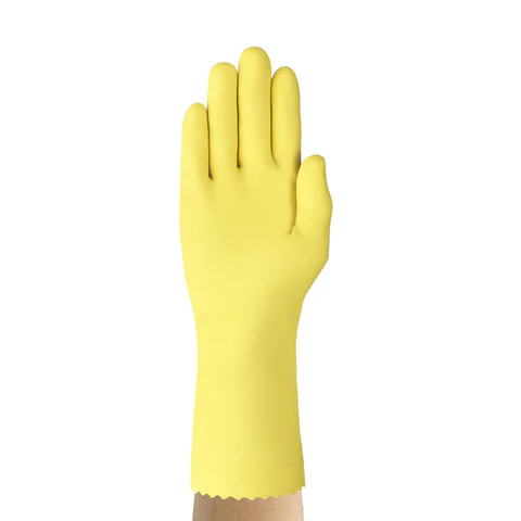 ANSELL ALPHATEC® MEDIUM DUTY NATURAL RUBBER LATEX GLOVES - 87-297 - Image 3