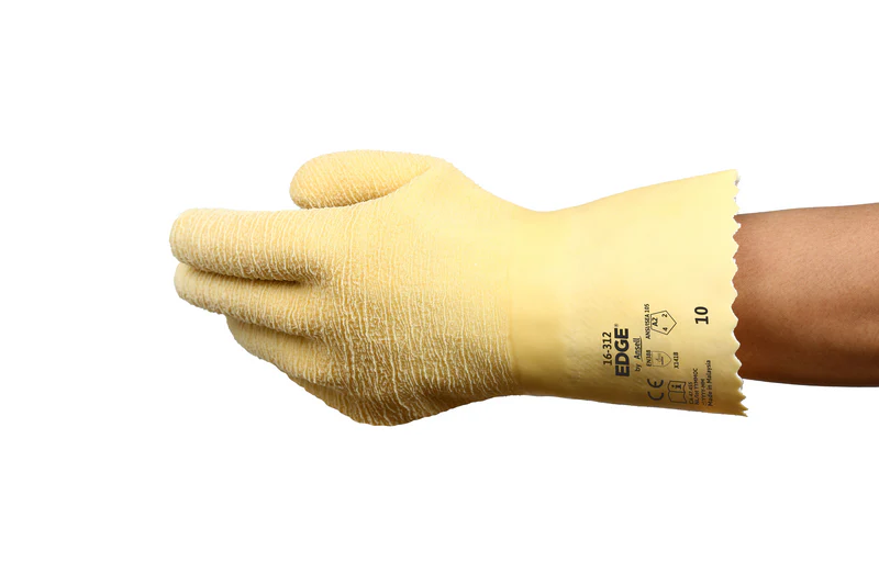 ANSELL EDGE® HEAVY DUTY RUBBER LATEX GLOBES - 16-312 - Image 3