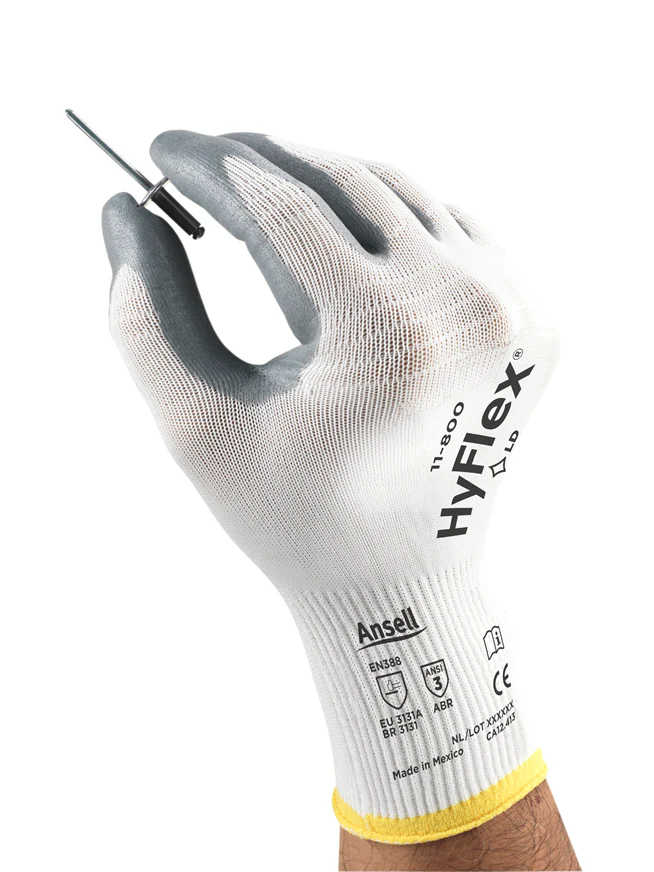 ANSELL HYFLEX® NITRILE FOAM COATED INDUSTRIAL GLOVES - 11-800 - Image 4