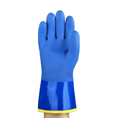 ANSELL ALPHATEC® PVC GLOVES WITH ACRYLIC LINER - 23-202 - Image 4